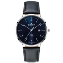 DUGENA Herrenuhr schwarz blau Stuttgart 4461217 Quarz