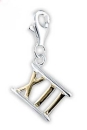Anhänger Charm XII bicolor 925