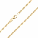 Collier Kette Anker rund 2,3mm 14Kt 585 GOLD 50cm