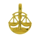Anhänger Sternzeichen 17,6mm Waage 14Kt 585 GOLD