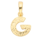 Anhänger Buchstabe Gold G