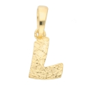 Anhänger Buchstabe Gold L