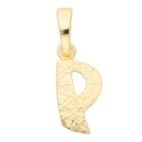 Anhänger Buchstabe Gold P