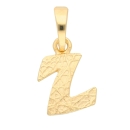 Anhänger Buchstabe Gold Z
