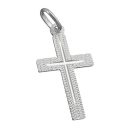 Anhänger Kreuz diamantiert 925 Silber