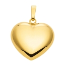Anhänger Herz 18x14,5mm 14Kt 585 GOLD