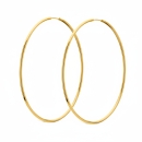 Creole Ø60x2mm 14Kt 585 GOLD