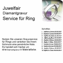 Diamantgravur Service für Ringe