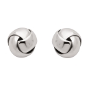 Ohrstecker 4,5mm Knoten 925 Silber