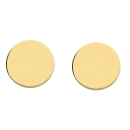 Ohrstecker runde Platte gravierbar 5,9mm 8Kt 333 GOLD