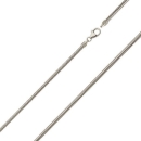 Collier Schlange 1,5mm 14Kt 585 WEISSGOLD 42cm