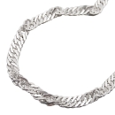 Armband 3,5mm Singapurkette Silber 925 19cm