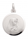 Anhänger Medaille Dolorosa rund 16mm Silber 925