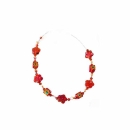 Collier Blume Würfel Hyacynth 42cm