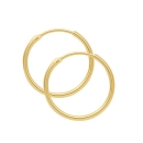 Creole 15mm glänzend 8Kt 333 GOLD