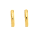 Creole Klappscharnier bicolor Ø15,2mm 14Kt 585 GOLD - WEISSGOLD