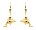 Ohrhänger Brisur Delfin III 8Kt 333 GOLD