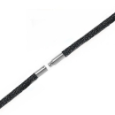 Armband oder Collier aus Rochenleder farbwahl 3mm mit Bajonett